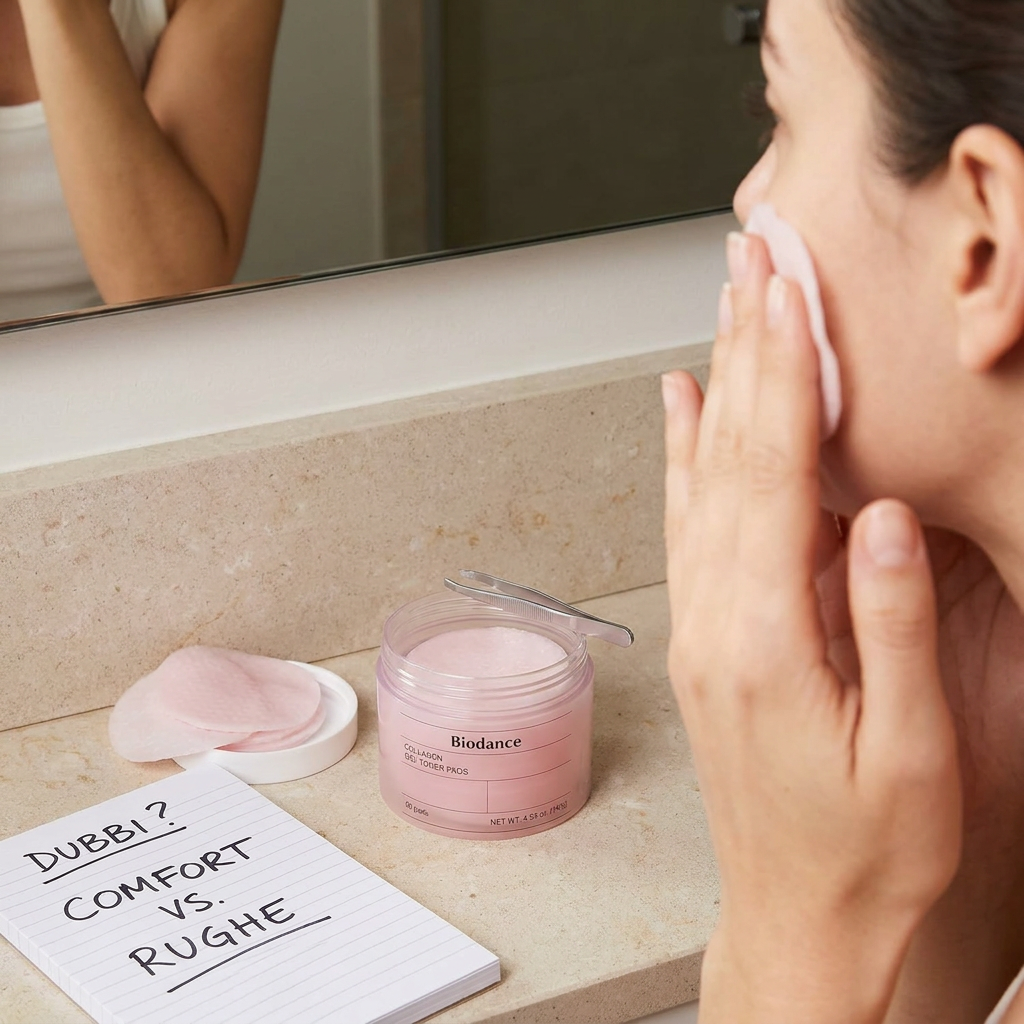 Dubbi comuni sui dischetti tonico gel al collagene Biodance